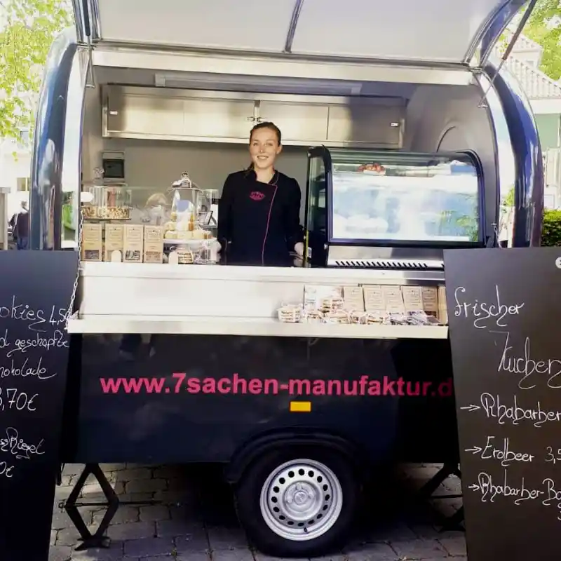 7 Sachen Manufaktur mit Eventwagen auf Events